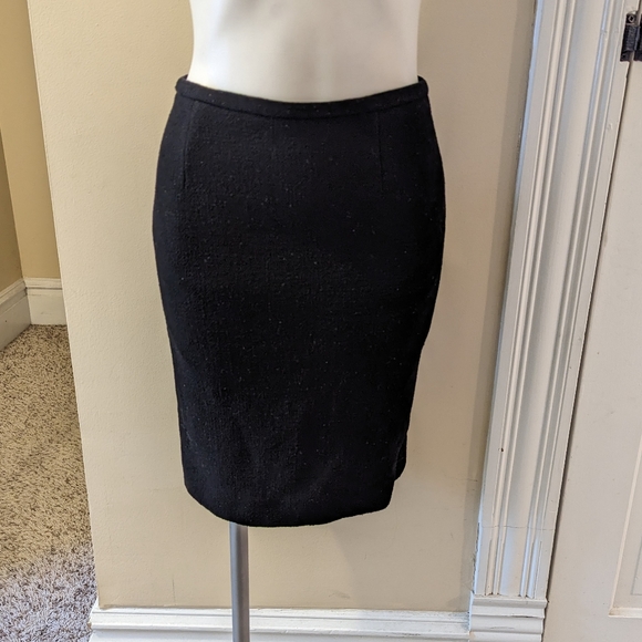 Vintage Bigio Collection black pencil skirt size 6 - Picture 1 of 6